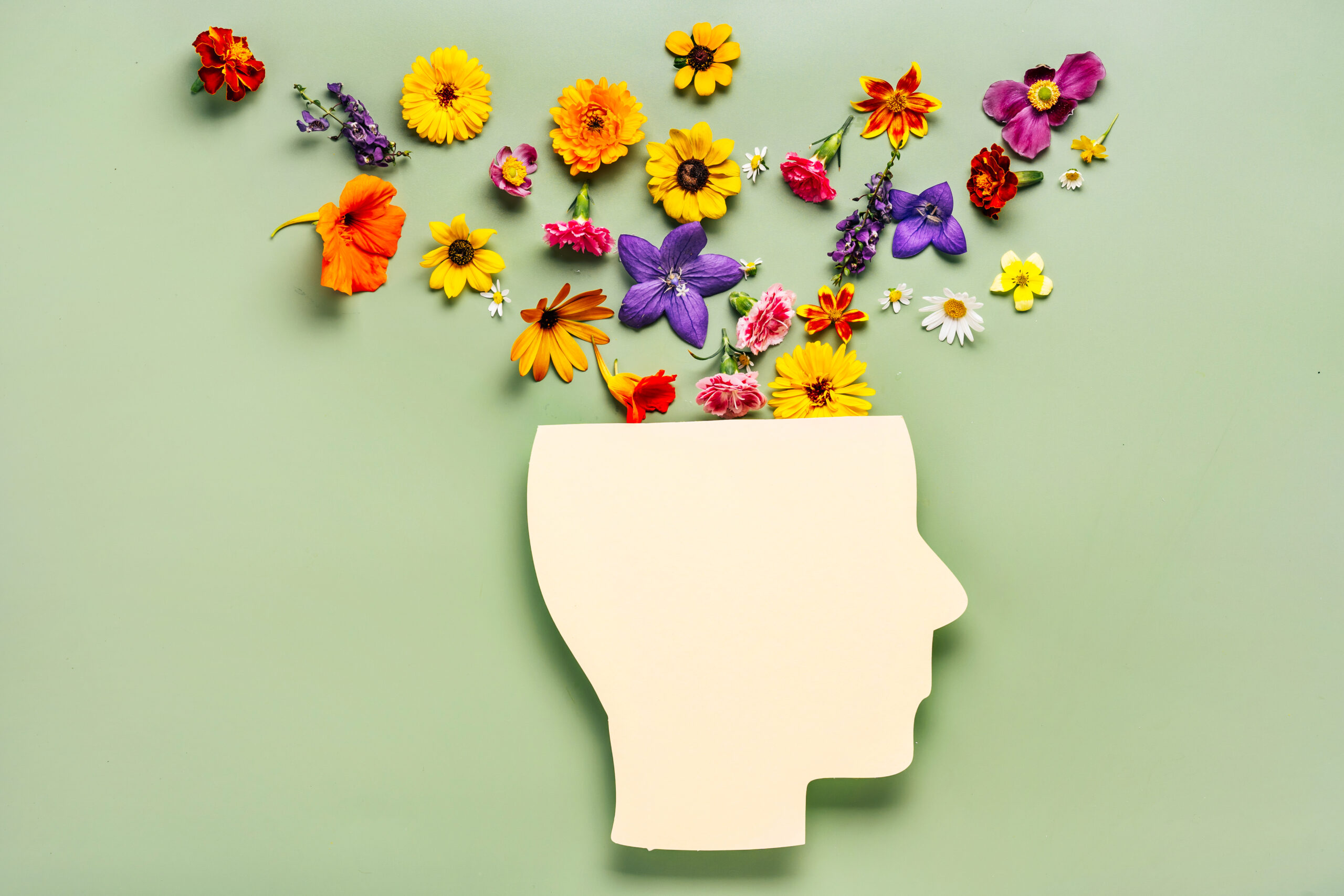 Mental health concept mental-health-with-flowers